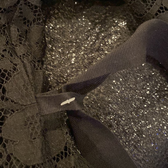 Black Lace Cover Up or Robe - Picture 5 of 5